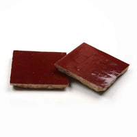 Custom Made Red Zellige Backsplash 2" x 2" (Per Sqft)